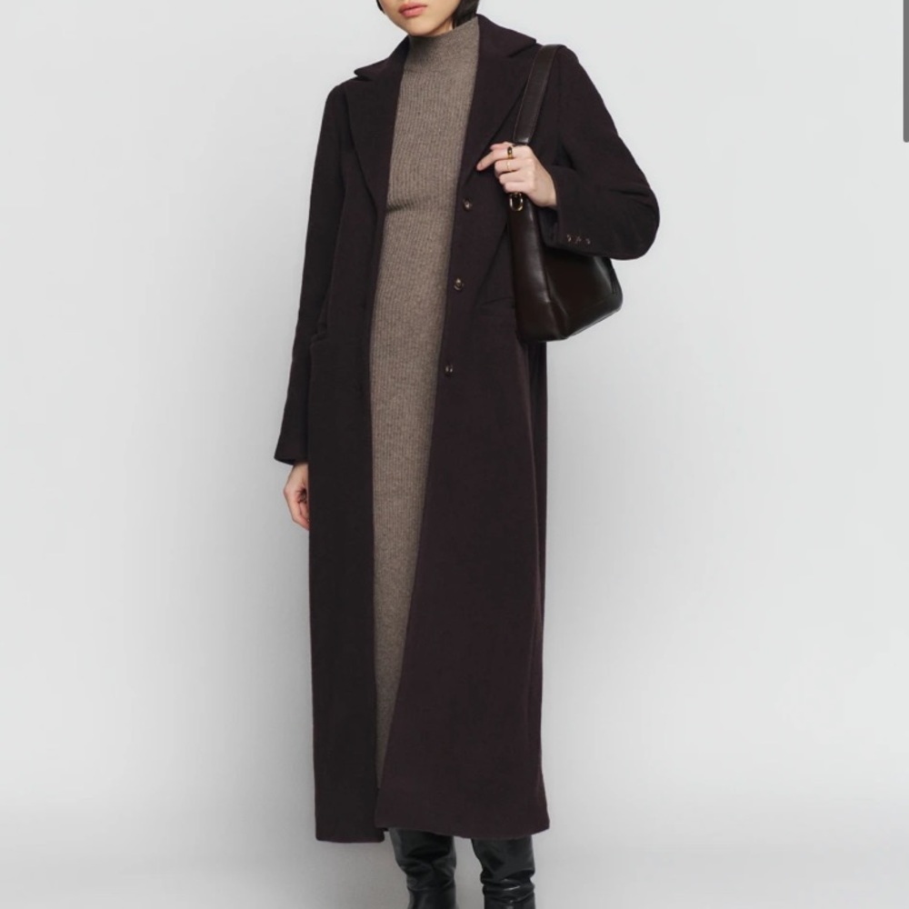 Reformation Wayne Long Coat